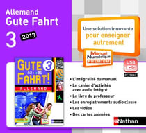Gute fahrt! - allemand - 3e - manuel (édition 2017)
