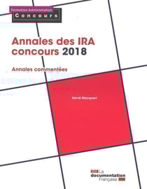 Concours des IRA annales (édition 2018)