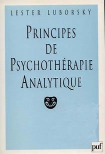 Principes de psychothérapie psychanalytique