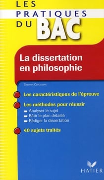La dissertation en philosophie