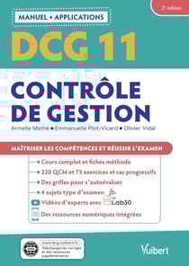 DCG 11: contrôle de gestion - manuel et applications - maîtriser les compétences et réussir le diplôme