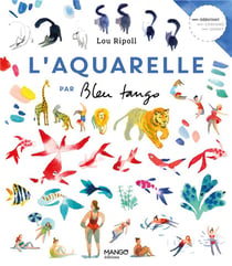 L'aquarelle par bleu tango