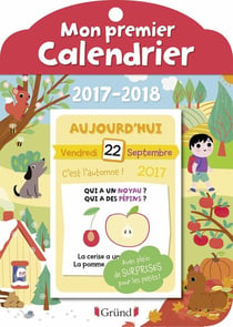 Mon premier calendrier (édition 2017/2018)