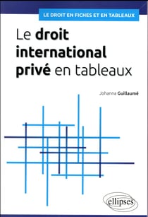 Le Droit International Prive En Tableaux