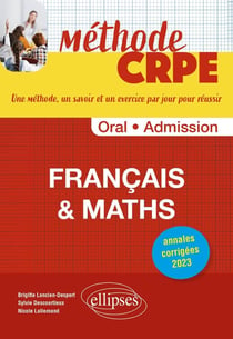 Épreuve d'admission français/maths