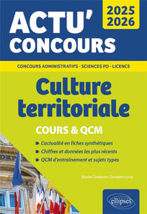 Actu' concours : Culture territoriale 2025-2026 (édition 2025/2026)
