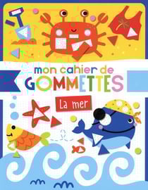 Mon cahier de gommettes - mer