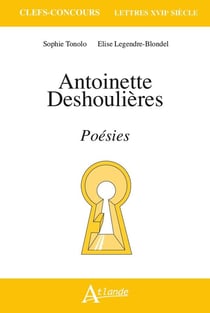 Antoinette Deshoulières, Poésies