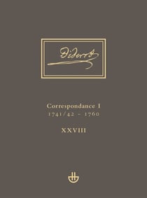 Oeuvres complètes Tome 23 : correspondance Tome 1 - 1741/42-1760