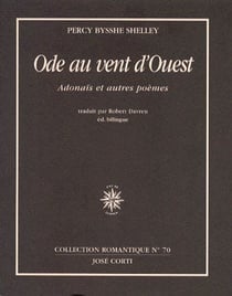 Ode au vent d'ouest - Adonaïs et autres poèmes