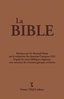 La Bible Crampon 1923-2023
