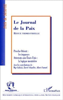 Proche-orient : les impasses - vol472 - attentats aux etats-unis : la logique meurtriere