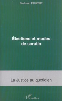 Elections et modes de scrutin