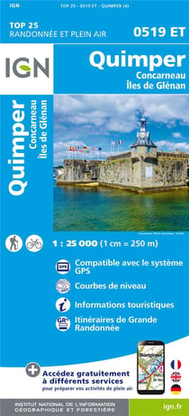 0519ET - Quimper, Concarneau, îles de Glénan