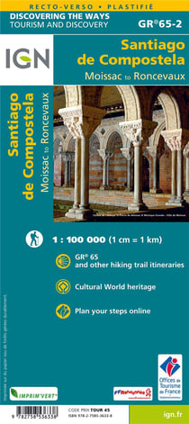 89021 : St-Jacques-de-Compostelle gr®65-2 : de Moissac à Roncevaux