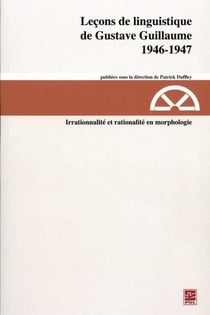 Lecons de linguistique de gustave guilaume 1946-1947 v 24
