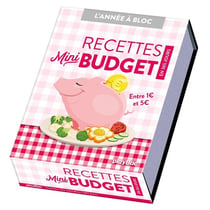 L'année à bloc : recettes mini budget en 365 jours