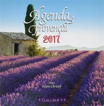 AGENDA PROVENCAL 2017 - GRAND FORMAT - COUVERTURE LAVANDE