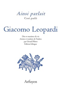 Ainsi parlait Tome 19 : Leopardi