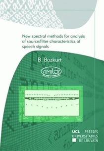 New spectral methods for analysis of source