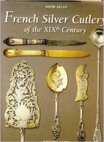 French silver cutlery of the XIXth century