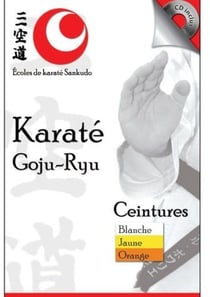 Karaté Goju-Ryu - ceintures blanche, jaune, orange