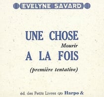 Une chose à la fois