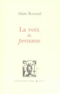 La voix de personne