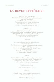 Revue litteraire n  9 (la)