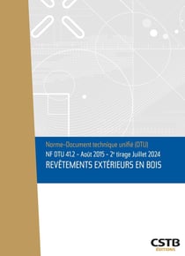 NF DTU 41.2 : Revêtements extérieurs en bois