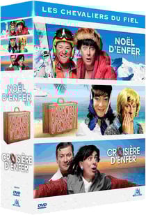 Les Chevaliers du fiel - Coffret d'enfer : Vacances d'enfer ! + Croisière d'enfer ! + Noël d'enfer
