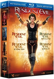 Resident Evil : La tetralogie : Resident Evil + Resident Evil : Apocalypse + Resident Evil : Extinction + Resident Evil : Afterlife