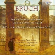 Bruch : oeuvres pour clarinette et alto