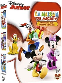 La Maison de Mickey - Coffret 3 DVD spécial voyages - À la rescousse du Père Noël + Décollage pour Mars + La course en ballon avec Donald