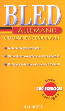Allemand - grammaire et conjugaison (edition 2004)