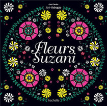 Art-thérapie - les grands carrés : fleurs suzani