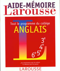 Aide-memoire anglais