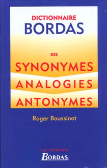 Dictionnaire des synonymes analogies et antonymes