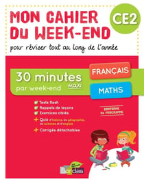 Mon cahier du week-end - CE2