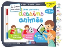 Les livres-ardoises - mes premiers dessins animés - à partir de 3 ans (édition 2017)