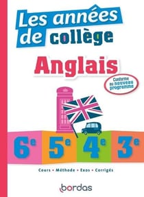 L'année de : collège - anglais - 6e - 5e - 4e - 3e - nouveau programme 2018 (édition 2019)