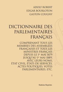 Dictionnaire des parlementaires français