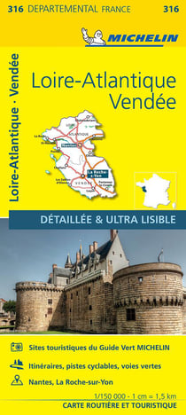 Cartes départementales n.316 : Loire-Atlantique, Vendée