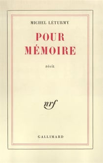 Pour memoire