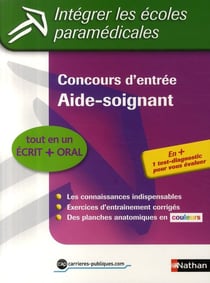 Concours aide-soignant - épreuves écrites et orales (édition 2009)