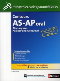 Concours as-ap oral - aide-soignant, auxiliaire de puériculture
