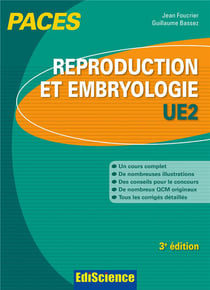 Reproduction et embryologie - ue2 - paces
