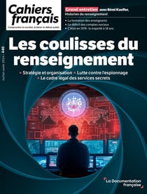 Cahiers français n.440 : Les coulisses du renseignement