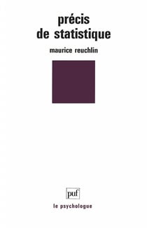 Précis de statistique