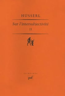 Sur l'intersubjectivité Tome 2